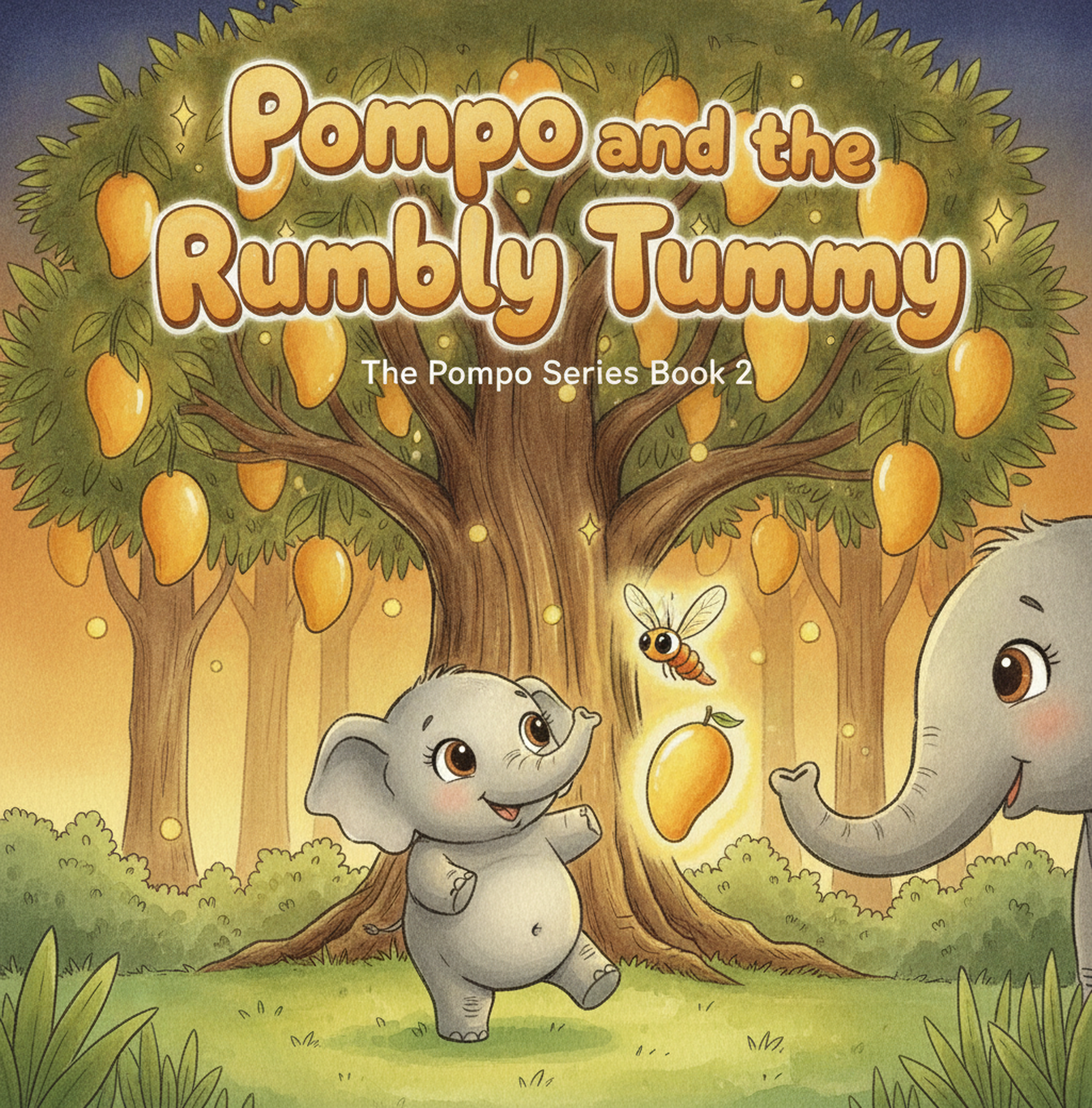 Pompo's Rumbly Tummy book cover